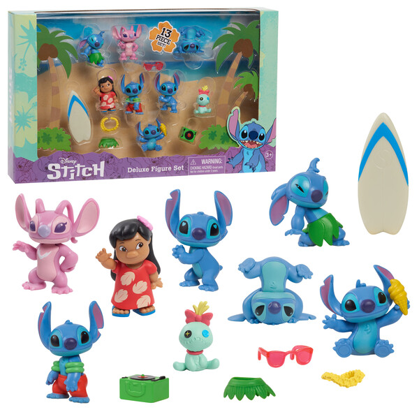 Coffret 7 figurines Lilo & Stitch