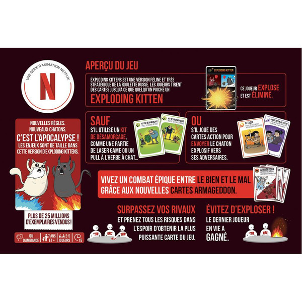 Exploding Kittens : Bien VS Mal