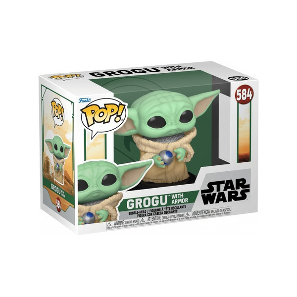 Figurine Grogu en armure - Funko Pop - N°584