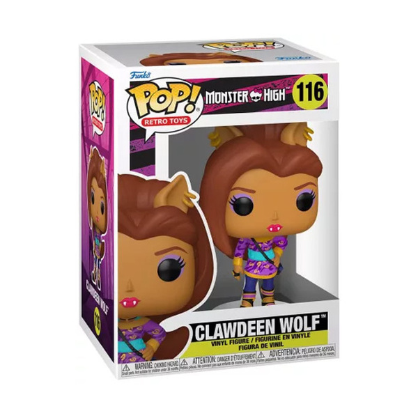 Figurine Monster High Clawdeen Wolf - Funko Pop n°116