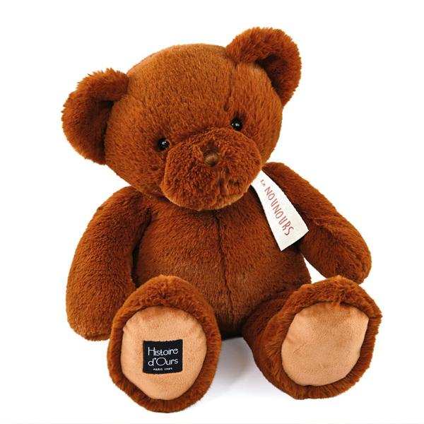 Peluche nounours marron cappuccino 40cm