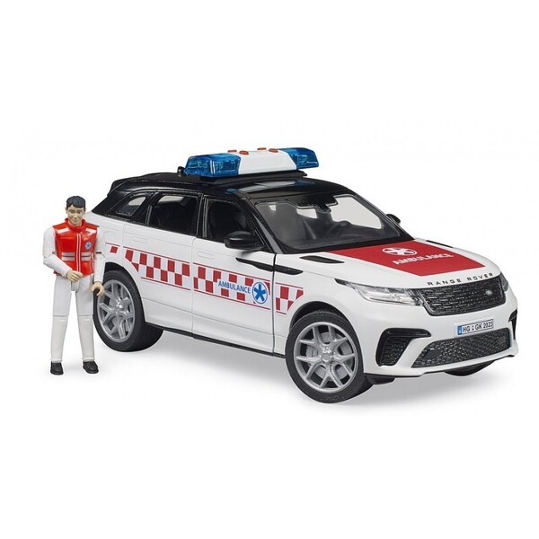 Voiture Range Rover Urgence avec figurine