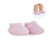 Chaussons roses - Poupon 30 cm 