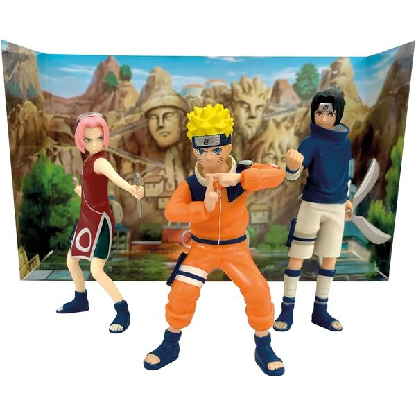Figurines Naruto - Lot de 3 personnages