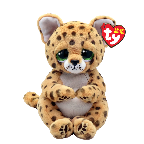 Peluche Beanie Bellies 15cm - Lloyd le leopard