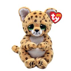 Peluche Beanie Bellies 15cm - Lloyd le leopard