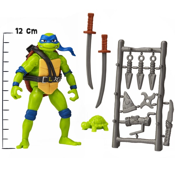 Figurine articulée 12 cm Tortue Ninja - Leonardo