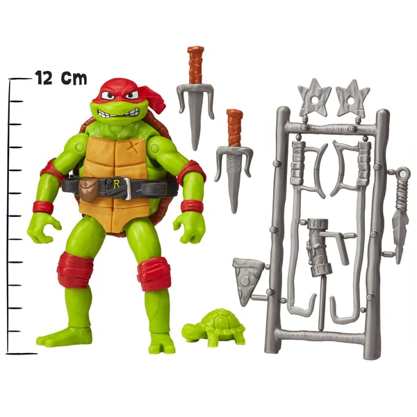 Figurine articulée 12 cm Tortue Ninja - Raphael