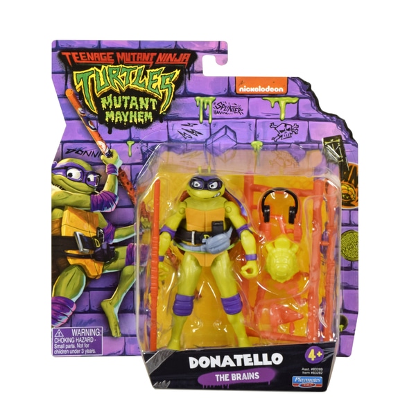 Figurine articulée 12 cm Tortue Ninja - Donatello