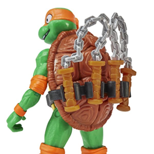 Figurine articulée 12 cm Tortue Ninja - Michelangelo