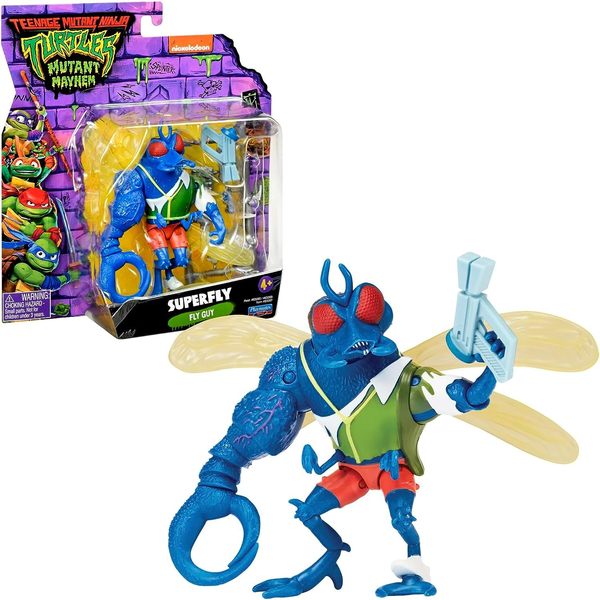 Figurine articulée 12 cm Tortue Ninja - Superfly