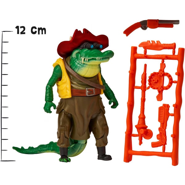 Figurine articulée 12 cm Tortue Ninja - Rock in Croc