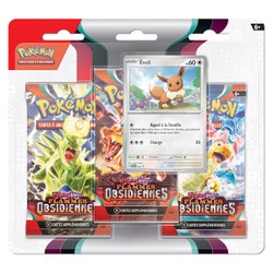 Pack 3 Boosters Pokémon Ecarlate et Violet 3