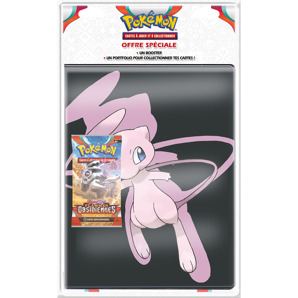 Cahier Pokémon avec Booster Ecarlate et Violet 3