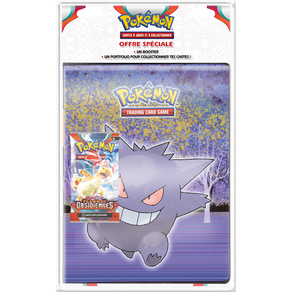 Cahier Pokémon avec Booster Ecarlate et Violet 3