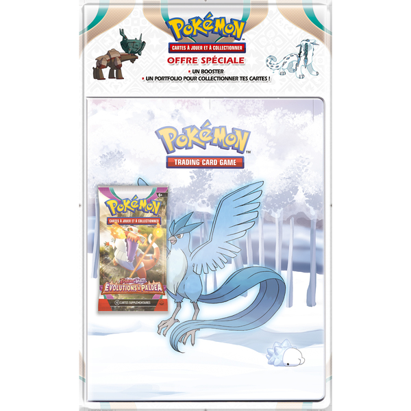 Cahier Pokémon avec Booster Ecarlate et Violet 4