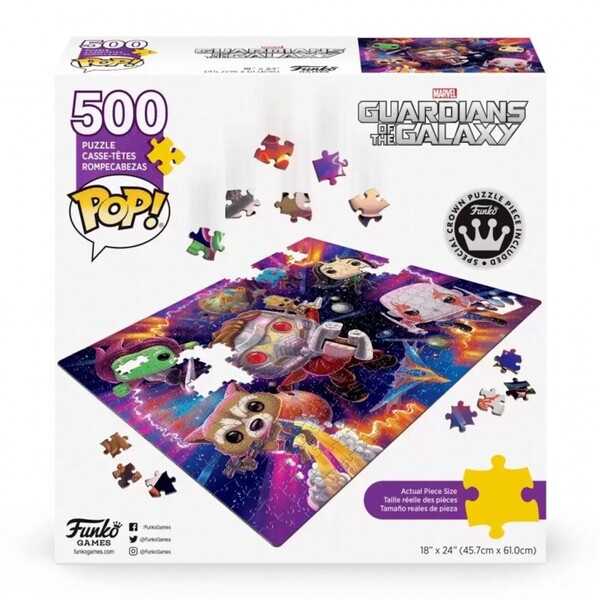 Funko Pop - Puzzle 500 pièces - Les Gardiens de la Galaxie