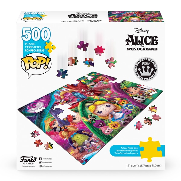 Funko Pop - Puzzle 500 pièces - Alice Au Pays des Merveilles