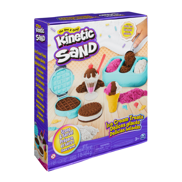 Kinetic Sand - Coffret Délices Glacés - Sable magique à modeler