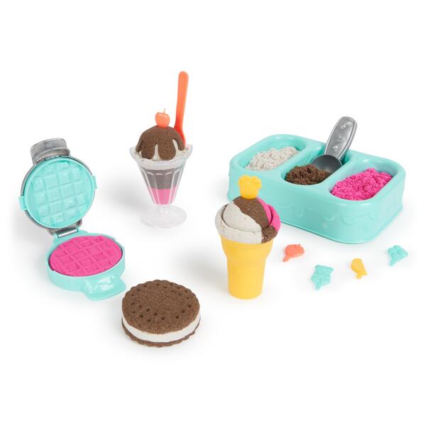 Kinetic Sand - Coffret Délices Glacés - Sable magique à modeler