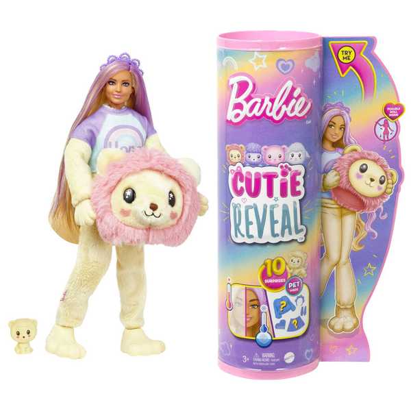 Poupée Barbie Cutie Reveal Lion