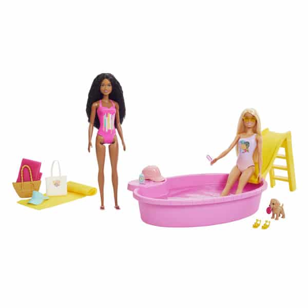 Coffret poupées Barbie Bateau et Voiture