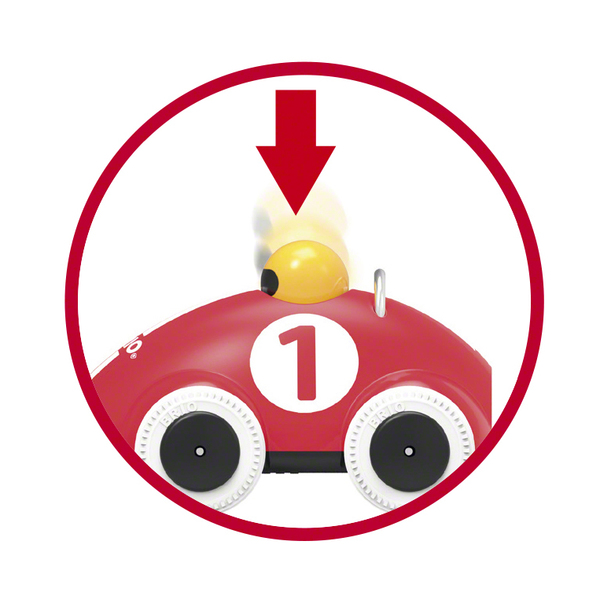 BRIO 30226 - Voiture de course Push and Go