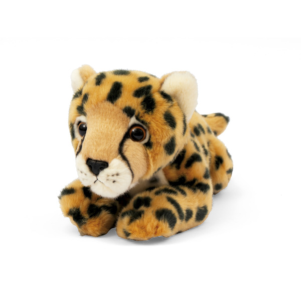 Peluche animal de la jungle allongé 15 cm