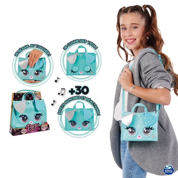 Tote bag Chiot Bleu - Purse Pets