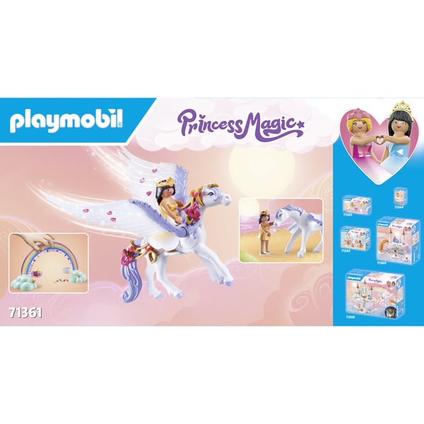 71361 - Playmobil Princess Magic - Cheval ailé à décorer
