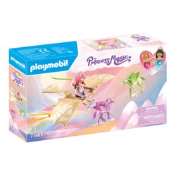71363 - Playmobil Princess Magic - Princesse et poulains ailés