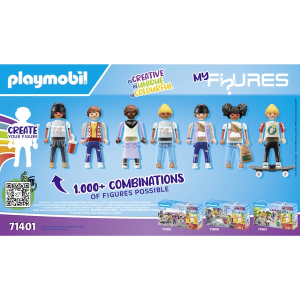 71401 – Playmobil My Figures – Personnages contemporains 
