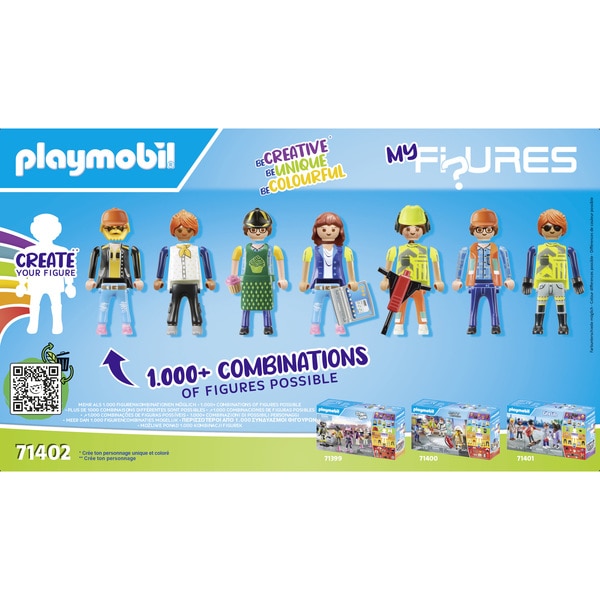 71402 – Playmobil My Figures - Métiers 