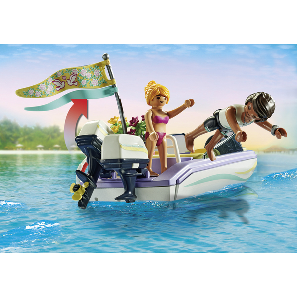 71366 – Playmobil City Life - Mariés et bateau Playmobil : King