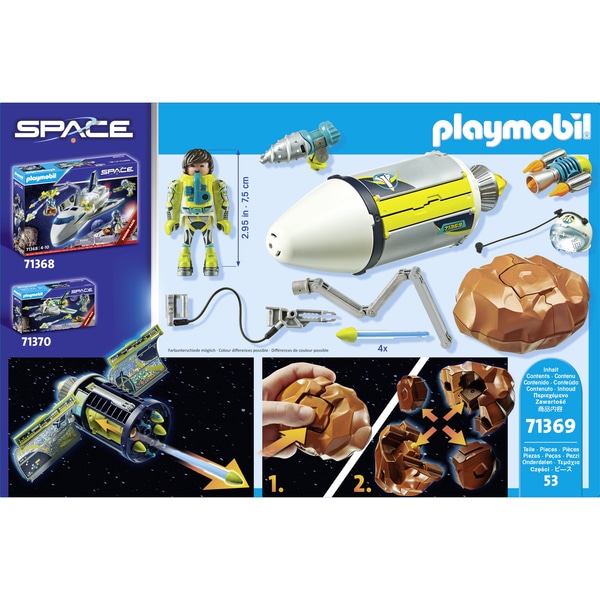 71369 - Playmobil Space - Spationaute et satellite