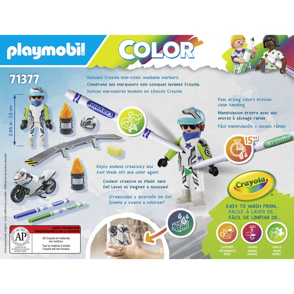 71377 – Playmobil Color – Moto 