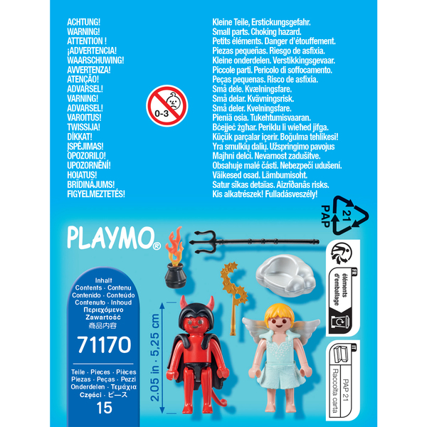 71170 - Playmobil Spécial Plus - Ange et démon