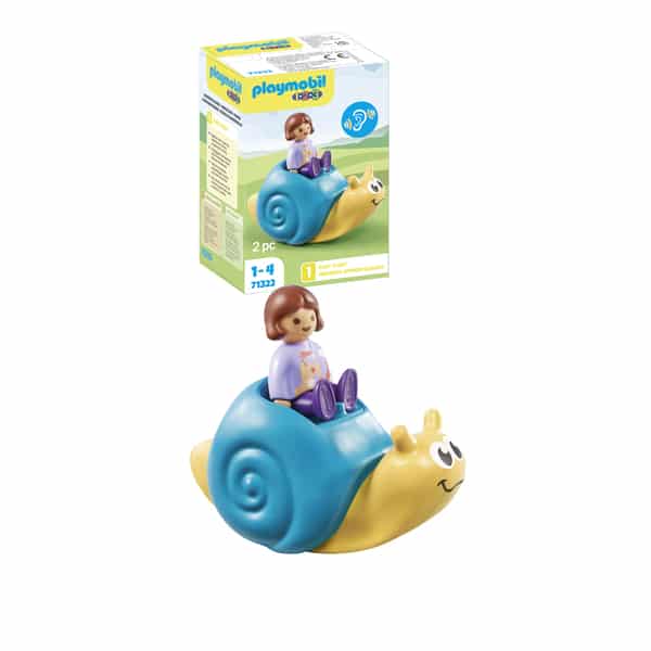 71322 – Playmobil 1.2.3 - Enfant avec escargot à bascule