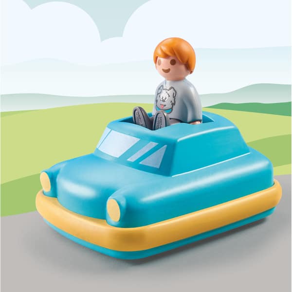 71323 - Playmobil 1.2.3 - Enfant avec voiture