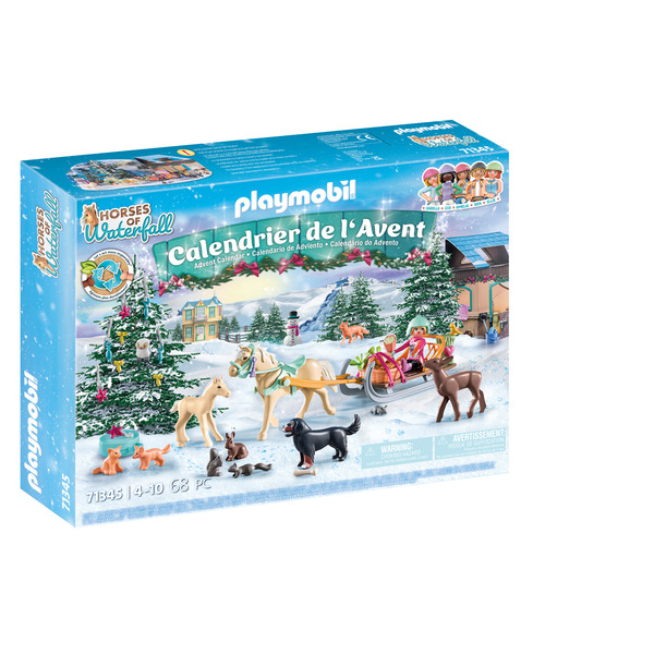 71345 - Playmobil La magie de Noël - Calendrier de l'Avent Equestre 