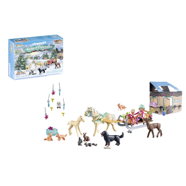 71345 - Playmobil La magie de Noël - Calendrier de l Avent Equestre 