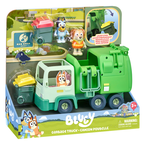 Camion poubelle Bluey