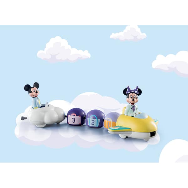 71320 - Playmobil 1.2.3 - Train des nuages de Mickey et Minnie