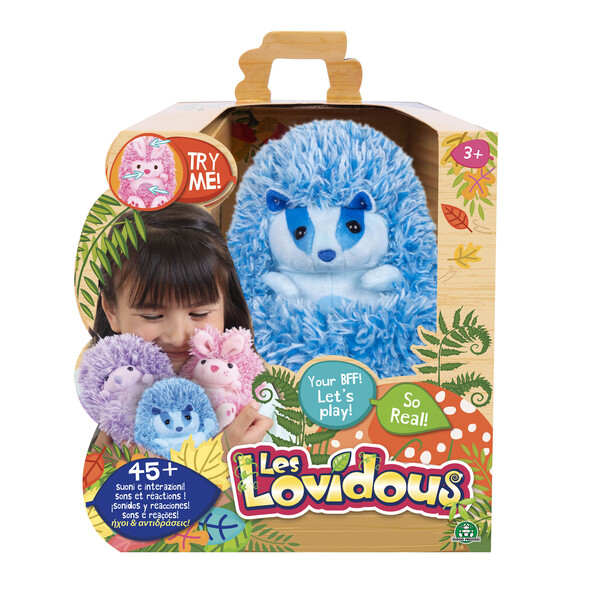 Peluche interactive Les Lovidous