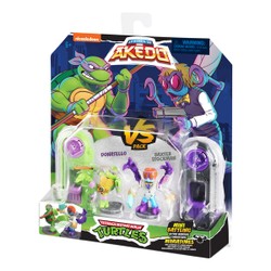 Akedo Duel figurines Tortues Ninja - Donatello vs Baxter