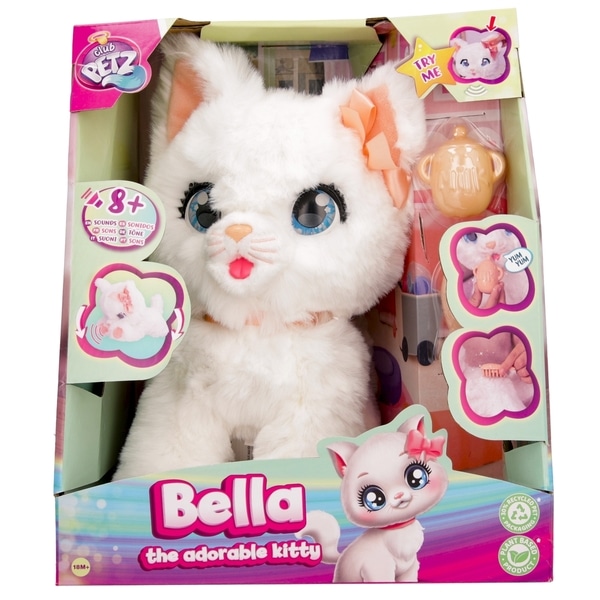 Peluche interactive Bella mon chat Club Petz