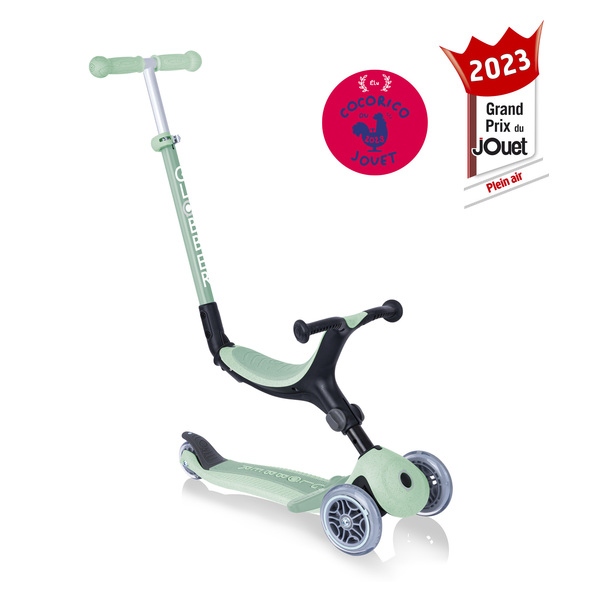 Trottinette Go Up Active Eco 3 roues pistache