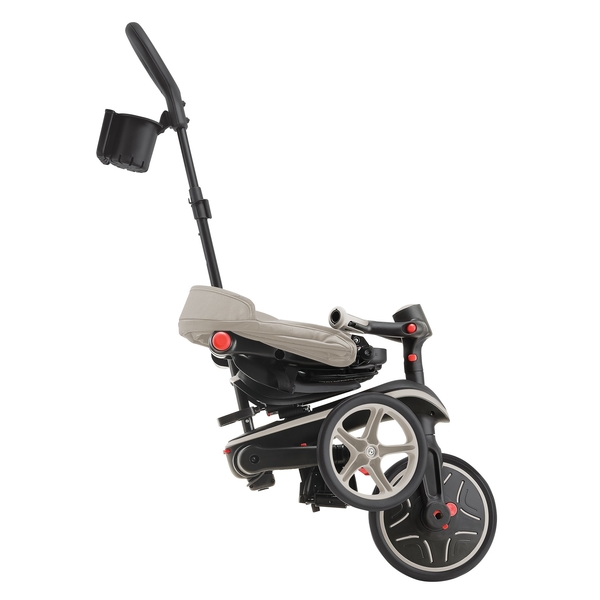 Tricycle Exploreur 4 en 1 Taupe 