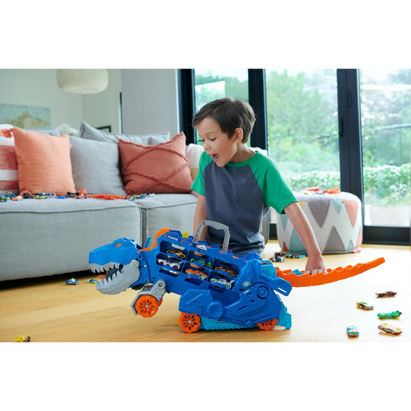 Méga Transporteur Dino - Hot Wheels