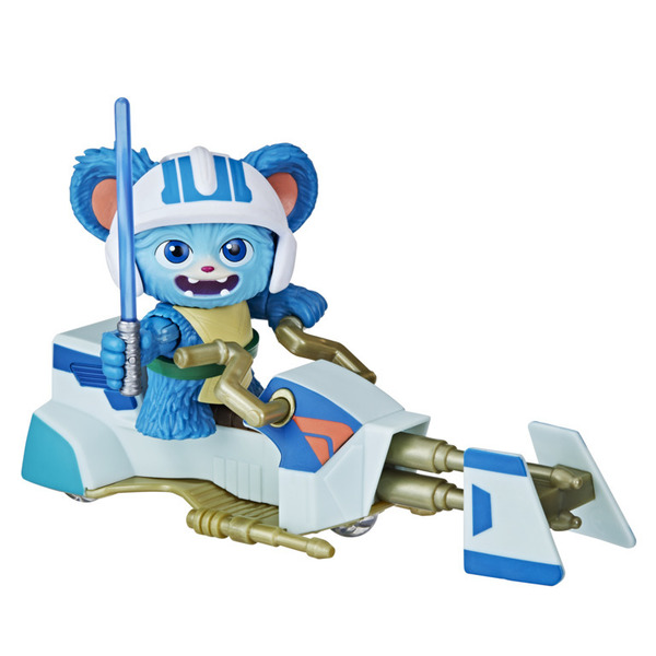 Figurine Nubs 10 cm et Speeder Bike - Star Wars Young Jedi 